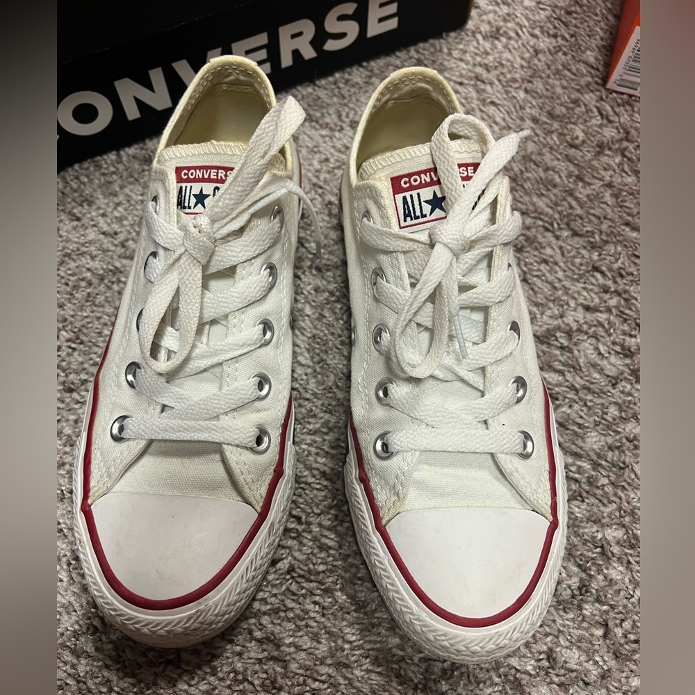 White Converse
